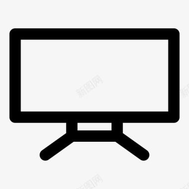 电视电子图像图标图标