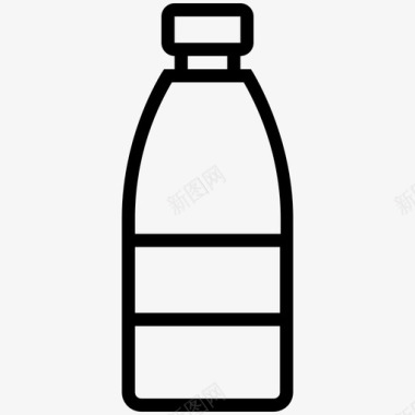 水瓶液体食品白酒图标图标