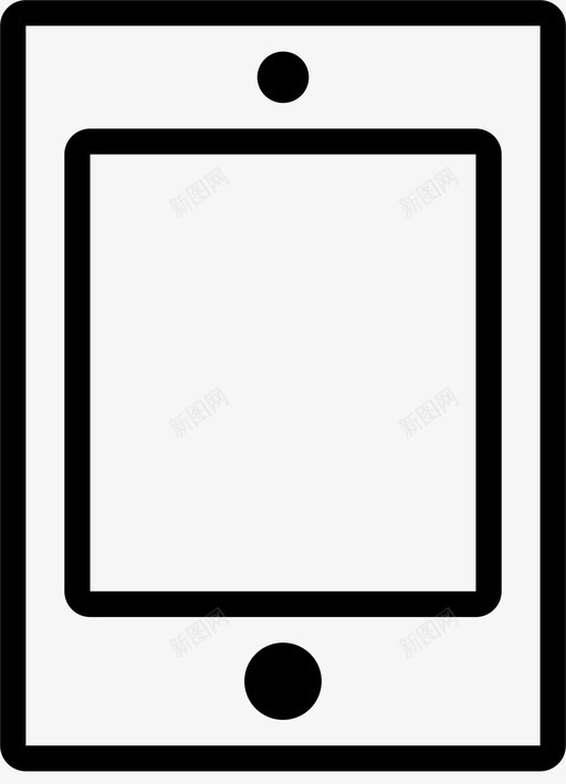 平板电脑电子商务ipad图标svg_新图网 https://ixintu.com ipad 屏幕 平板电脑 电子商务 电子商务概要 轮廓
