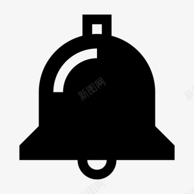 铃铛警铃教堂铃图标图标