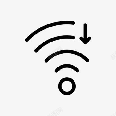 wifi数据信号图标图标