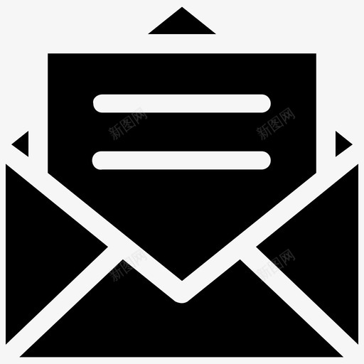 信件电子邮件收件箱图标svg_新图网 https://ixintu.com 信件 信件信封 已发送电子邮件 收件箱 用户界面图标集合 电子邮件