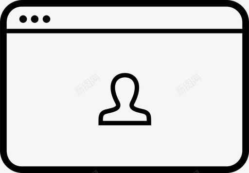 配置文件帐户浏览器图标svg_新图网 https://ixintu.com id 帐户 浏览器 用户 配置文件