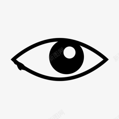 结膜炎眼睛眼科医生图标图标