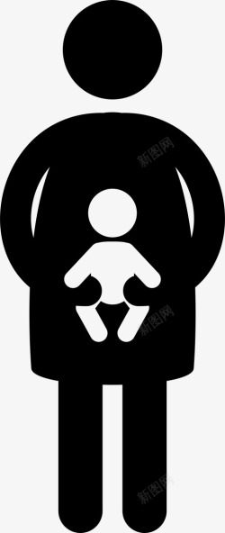 有雀斑的女人妈妈抱着孩子抱着女人图标高清图片