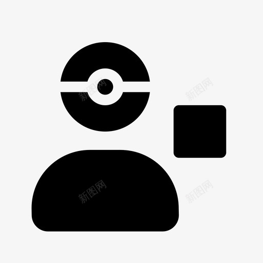 pokemon停止操作用户图标svg_新图网 https://ixintu.com pokemongo pokemon停止 操作 用户