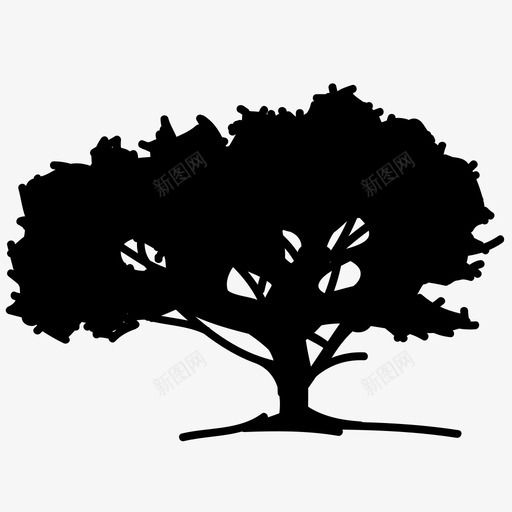 树皮涅罗巴西生态系统图标svg_新图网 https://ixintu.com 巴西 巴西树木 本地 树木 树皮涅罗 生态系统 自然