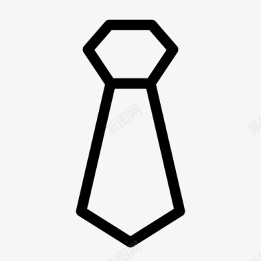 采购产品领带正式领带领带图标图标