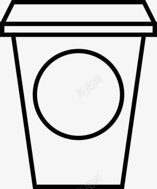 咖啡秋季星巴克图标图标
