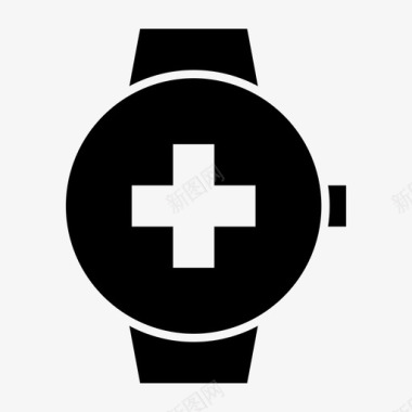 智能手表医疗急救医疗图标图标