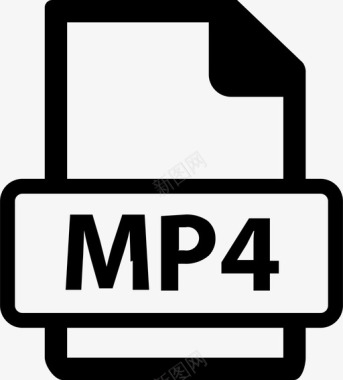 mp4文件文件格式文件类型图标图标