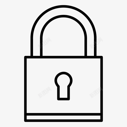 锁定打开密码图标svg_新图网 https://ixintu.com 安全 密码 打开 锁定