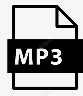 mp3文件扩展名名称图标图标