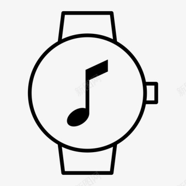 smartwatch音乐音频音乐音乐播放图标图标