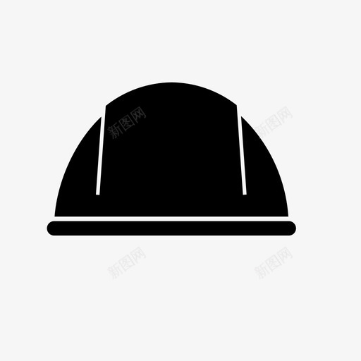 安全帽装备防护图标svg_新图网 https://ixintu.com 安全 安全帽 装备 防护