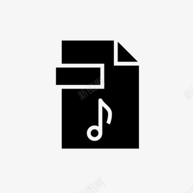 音乐文件电脑分机图标图标