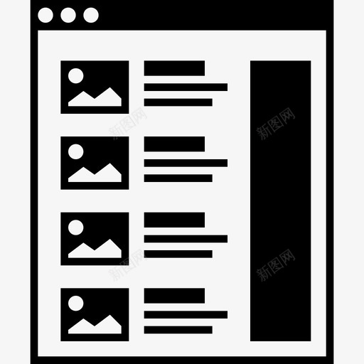 博客档案广告文章列表图标svg_新图网 https://ixintu.com 博客文章 博客档案 广告 文章列表 用户界面流程和模式