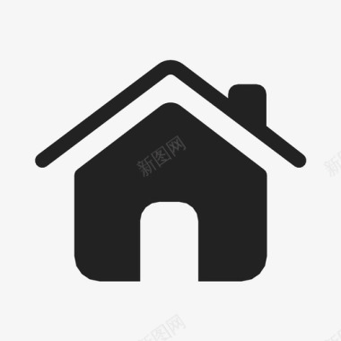房屋建筑购买图标图标