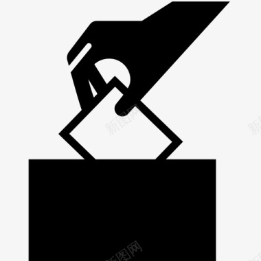 投票选择民主图标图标