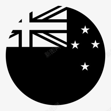 新西兰国旗国家国旗图标图标