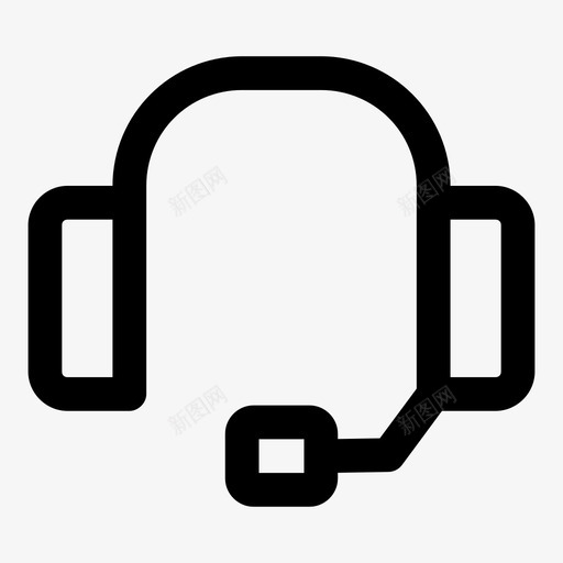 耳机配件音乐图标svg_新图网 https://ixintu.com 声音 手机 用户界面 耳机 配件 音乐