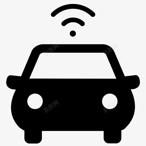汽车信号汽车跟踪器已连接图标svg_新图网 https://ixintu.com wifi 已连接 无线信号 汽车信号 汽车跟踪器
