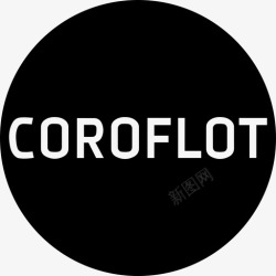 CoroflotCoroflotsocialsocialicons圆形图标高清图片