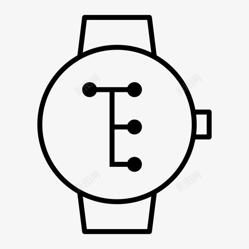 smartwatch流程图层次结构链接图标svg_新图网 https://ixintu.com smartwatch流程图 关系 层次结构 工作流 方案 流程 链接