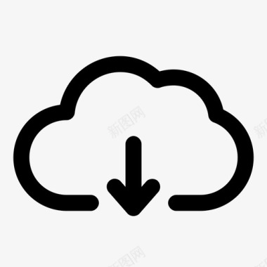云分享传输图标图标