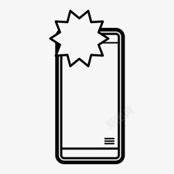 iphone智能手机苹果flash图标高清图片