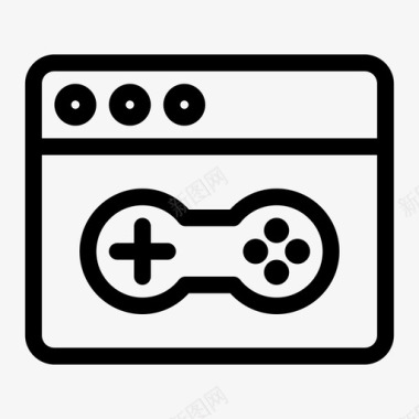 浏览器游戏游戏机游戏控制器图标图标