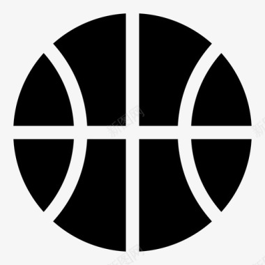 篮球学校运动图标图标