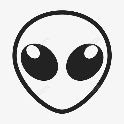外星人格蕾守望者图标svg_新图网 https://ixintu.com 外星人 守望者 格蕾