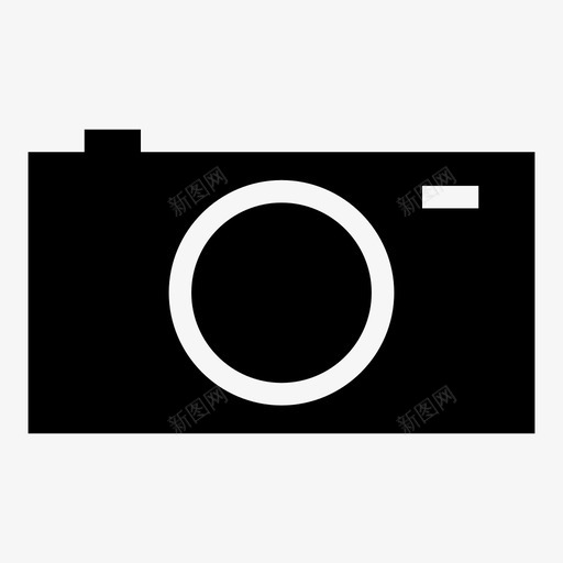 照相机焦点摄影图标svg_新图网 https://ixintu.com 摄影 焦点 照相机