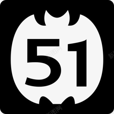 51在社交标识上社交图标为方形图标