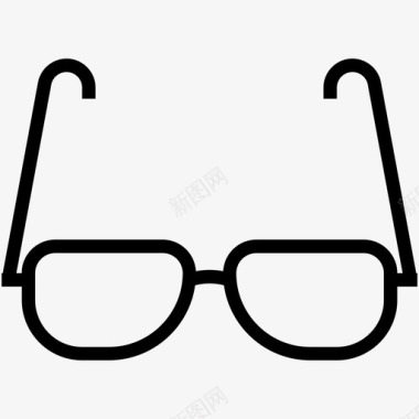 眼镜墨镜教育图标图标