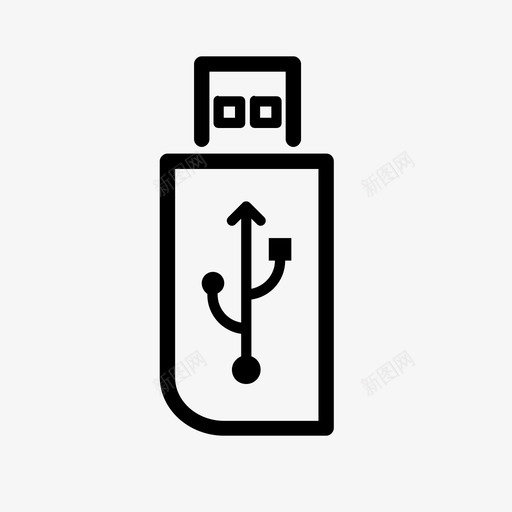 usb数据pendrive图标svg_新图网 https://ixintu.com pendrive usb usb记忆棒 存储 数据 记忆棒