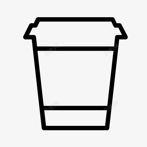 咖啡杯巴里斯塔咖啡店图标svg_新图网 https://ixintu.com 千禧年 咖啡店 咖啡杯 学习 巴里斯塔 星巴克