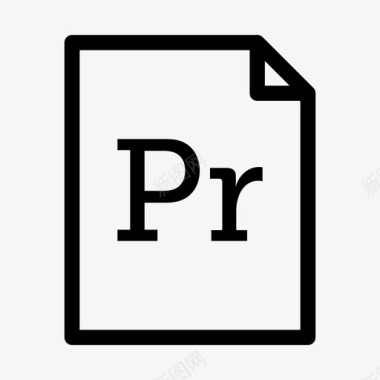 adobepremierpro视频编辑premierpro图标图标