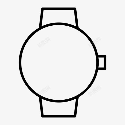 智能手表苹果智能手表科技图标svg_新图网 https://ixintu.com 时间 智能手表 科技 苹果智能手表