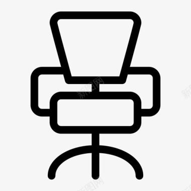老板椅办公室椅子图标图标