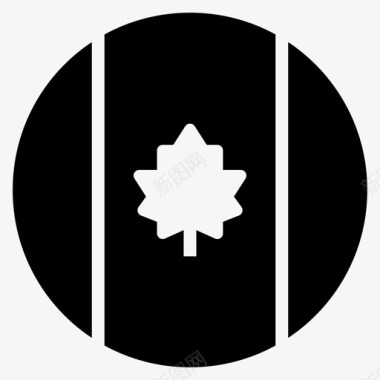加拿大国家国旗图标图标