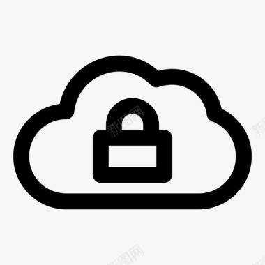 云安全代码隐私图标图标