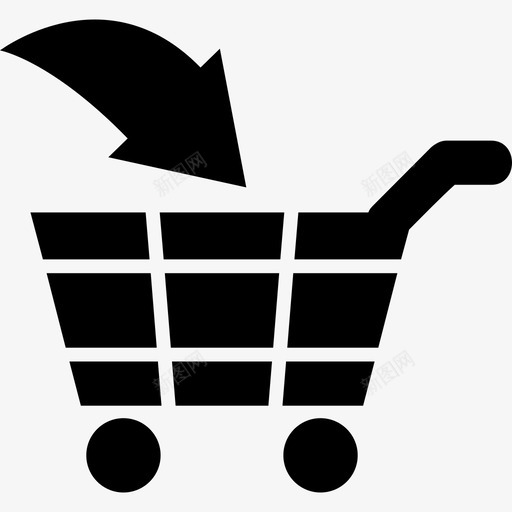 添加到购物车商业符号商业超图标svg_新图网 https://ixintu.com 商业 添加到购物车商业符号 超图标