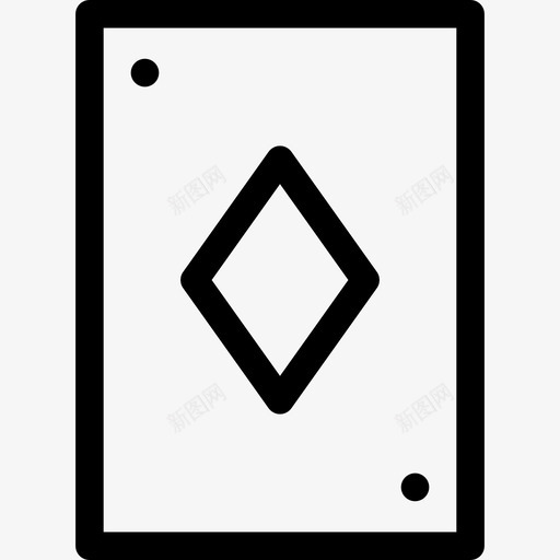扑克卡片赌场图标svg_新图网 https://ixintu.com 卡片 扑克 游戏 赌场 钻石