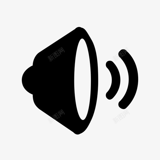 响亮的音乐动态响亮的声音图标svg_新图网 https://ixintu.com 16x16字形图标 动态 响亮的声音 响亮的音乐 更多的声音 音量更大