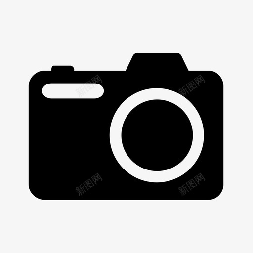 相机图像照片图标svg_新图网 https://ixintu.com 图像 图片 在线商店和分类广告的图标 摄影 照片 相机