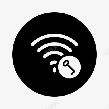 wifi密码锁定wifi网络密码图标图标