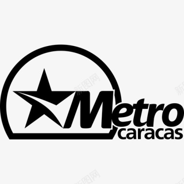 加拉加斯地铁很快metrologos图标图标