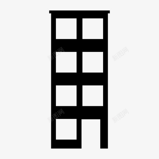 大厦公寓建筑物图标svg_新图网 https://ixintu.com 公寓 大厦 建筑物 建筑物和建筑 房屋
